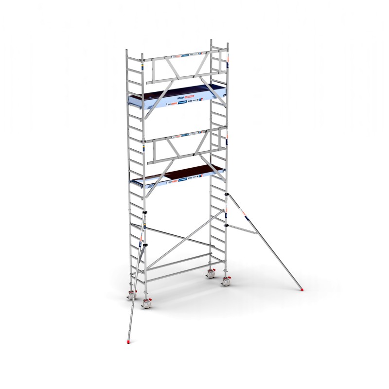 Torre Andamio PRO SAFE 75x250 - 7,20 m Altura de trabajo
