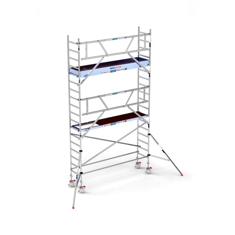 Torre Andamio PRO SAFE 75x305 - 6,20 m Altura de trabajo