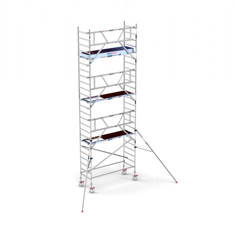Torre Andamio PRO SAFE 90x250 - 8,20 m Altura de trabajo