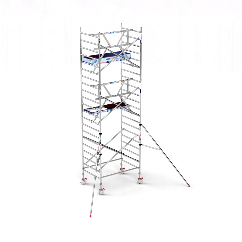 Torre Andamio PRO SAFE 135x190 - 7,20 m Altura de trabajo