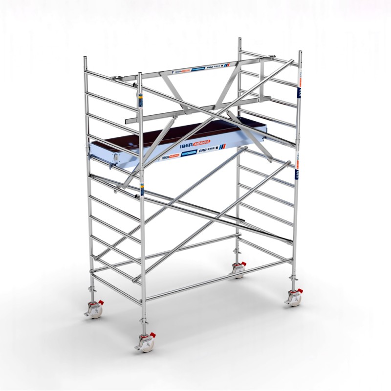 Torre Andamio PRO SAFE 135x250 - 4,20 m Altura de trabajo