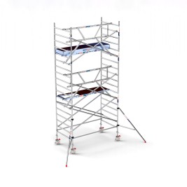 Torre Andamio PRO SAFE 135x250 - 6,20 m Altura de trabajo