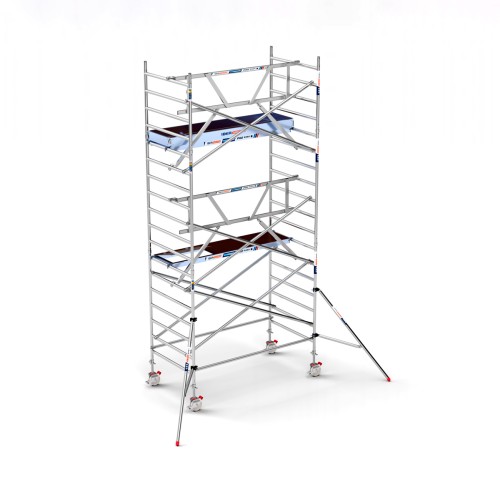 Torre Andamio PRO SAFE 135x250 - 6,20 m Altura de trabajo