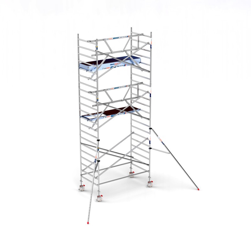 Torre Andamio PRO SAFE 135x250 - 7,20 m Altura de trabajo
