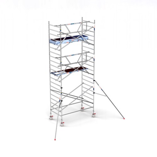 Torre de andaime PRO SAFE 135x250 - 7,20 m AT