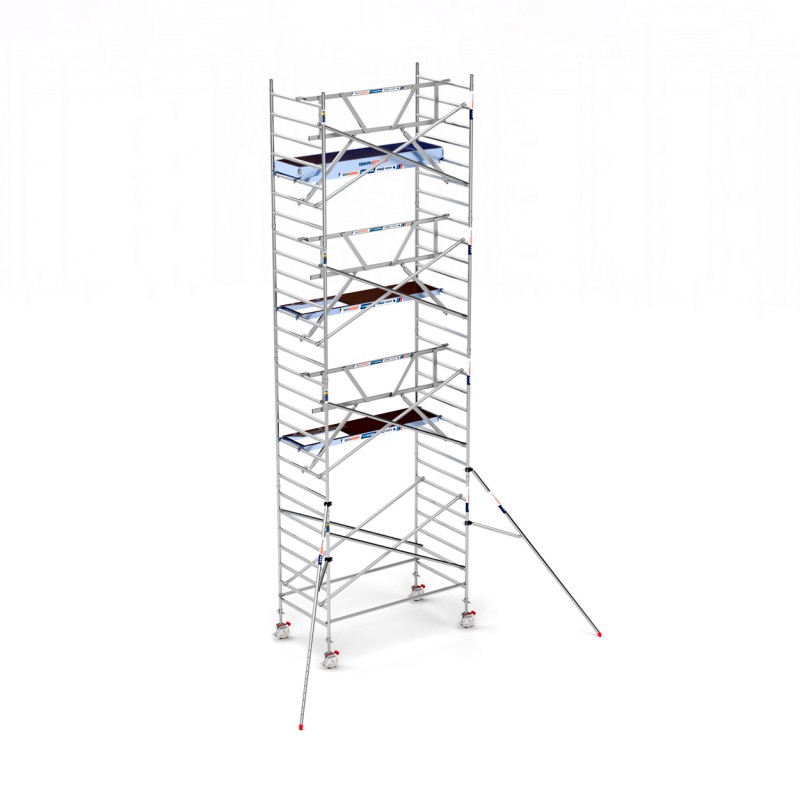 Torre Andamio PRO SAFE 135x250 - 9,20 m Altura de trabajo