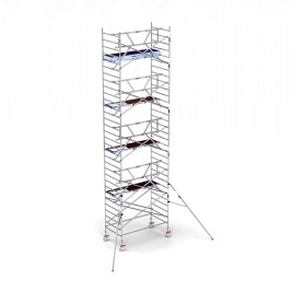 Torre Andamio PRO SAFE 135x250 - 10,20 m Altura de trabajo