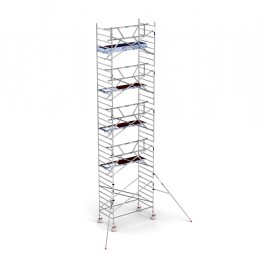 Torre de andaime PRO SAFE 135x250 - 11,20 m AT