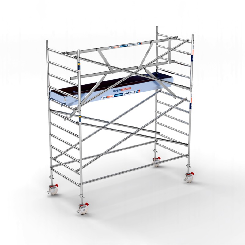 Torre Andamio PRO SAFE 135x305 - 4,20 m Altura de trabajo