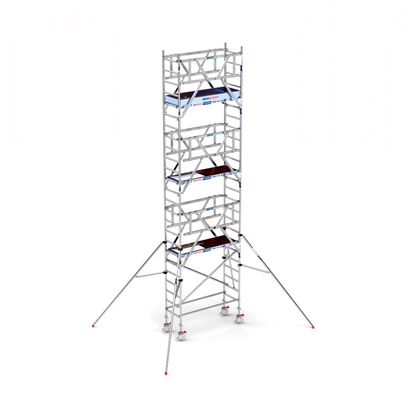 Torre de andaime PRO DOBRO SAFE 75x190 - 8,20 m AT