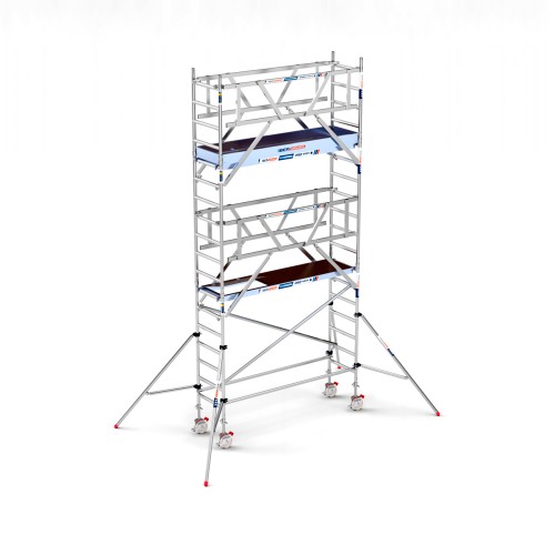 Torre de andaime PRO DOBRO SAFE 75x250 - 6,20 m AT