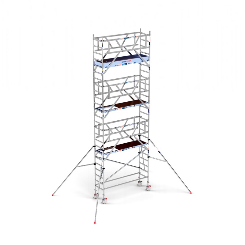 Torre Andamio PRO DOBLE SAFE 75x250 - 8,20 m Altura de trabajo