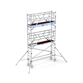 Torre de andaime PRO DOBRO SAFE 75x305 - 6,20 m AT