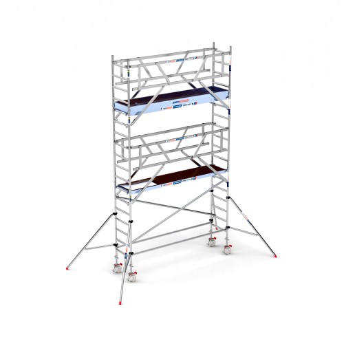 Torre Andamio PRO DOBLE SAFE 75x305 - 6,20 m Altura de trabajo
