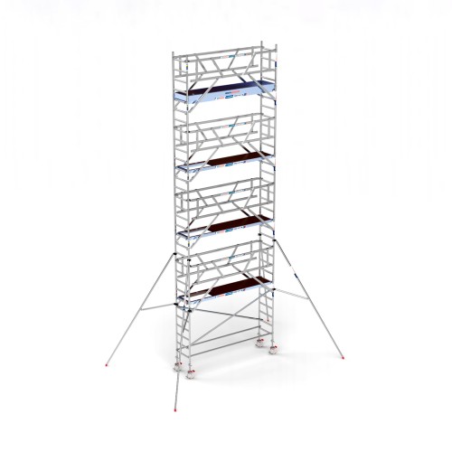 Torre Andamio PRO DOBLE SAFE 75x305 - 10,20 m Altura de trabajo