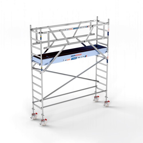 Torre Andamio PRO DOBLE SAFE 75x305 - 4,20 Altura de trabajo