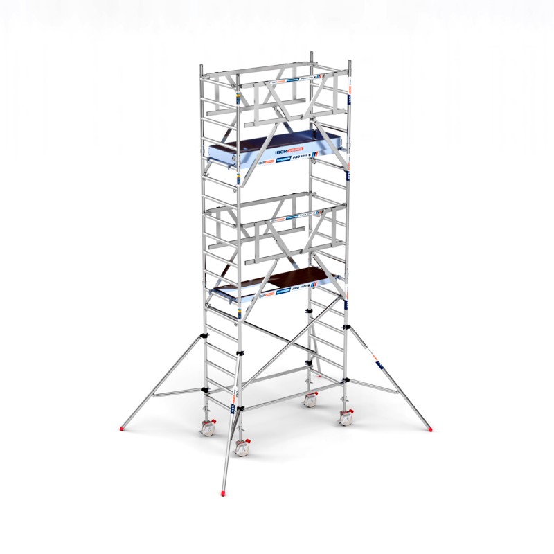 Torre Andamio PRO DOBLE SAFE 90x190 - 6,20 m Altura de trabajo