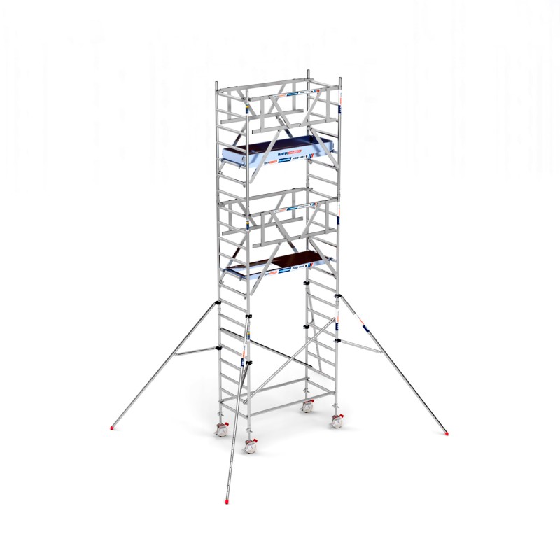 Torre Andamio PRO DOBLE SAFE 90x190 - 7,20 m Altura de trabajo