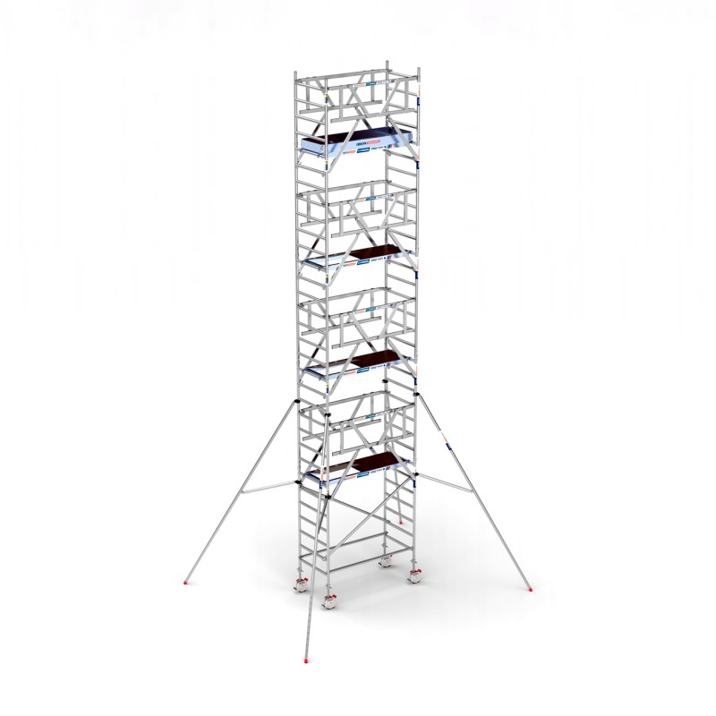Torre Andamio PRO DOBLE SAFE 90x190 - 10,20 m Altura de trabajo