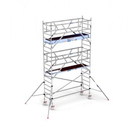 Torre de andaime PRO DOBRO SAFE 90x305 - 6,20 m AT
