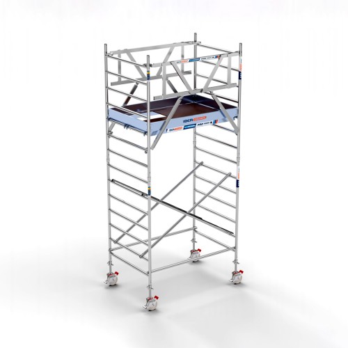 Torre Andamio PRO DOBLE SAFE 135x190 - 5,20 m Altura de trabajo