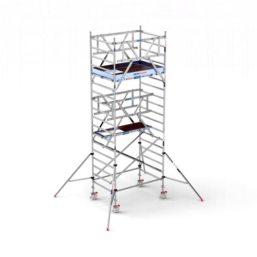 Torre Andamio PRO DOBLE SAFE 135x190 - 6,20 m Altura de trabajo
