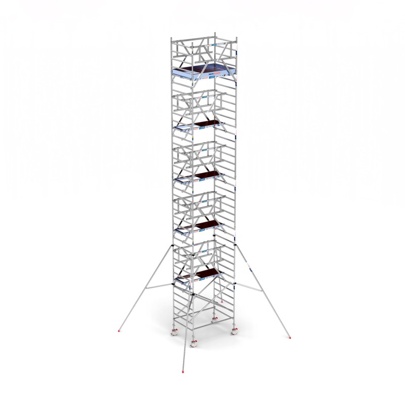Torre Andamio PRO DOBLE SAFE 135x190 - 12,20 m Altura de trabajo