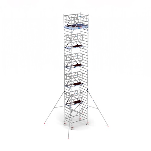 Torre Andamio PRO DOBLE SAFE 135x190 - 12,20 m Altura de trabajo
