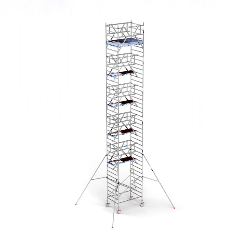 Torre Andamio PRO DOBLE SAFE 135x190 - 13,20 m Altura de trabajo