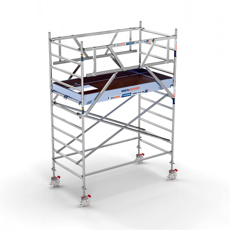 Torre Andamio PRO DOBLE SAFE 135x250 - 4,20 m Altura de trabajo