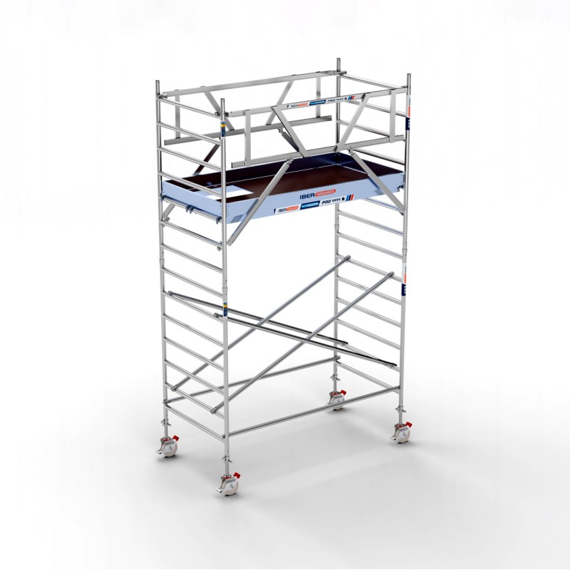 Torre Andamio PRO DOBLE SAFE 135x250 - 5,20 m Altura de trabajo