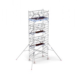 Torre Andamio PRO DOBLE SAFE 135x250 - 8,20 m Altura de trabajo