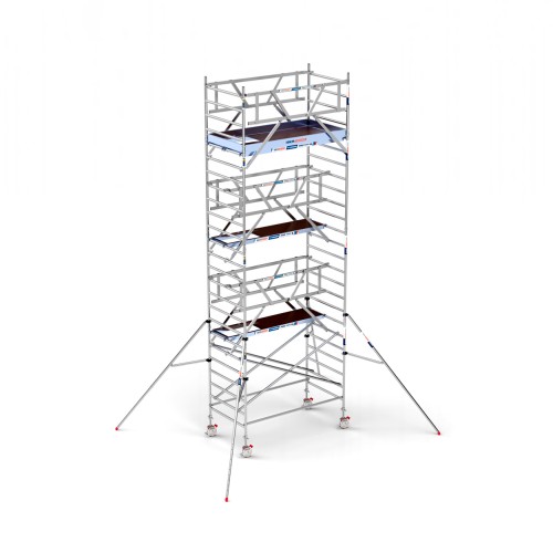 Torre Andamio PRO DOBLE SAFE 135x250 - 8,20 m Altura de trabajo