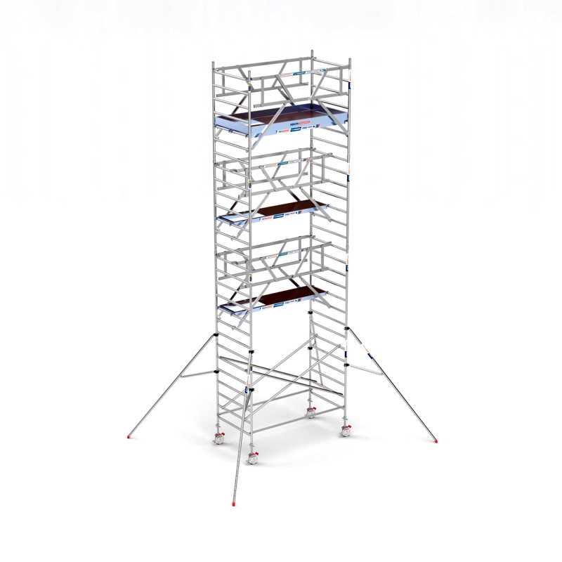 Torre Andamio PRO DOBLE SAFE 135x250 - 9,20 m Altura de trabajo