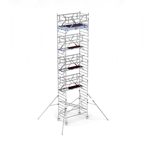 Torre Andamio PRO DOBLE SAFE 135x250 - 11,20 m Altura de trabajo