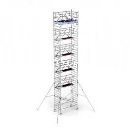Torre Andamio PRO DOBLE SAFE 135x250 - 13,20 m Altura de trabajo