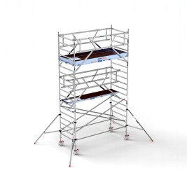 Torre Andamio PRO DOBLE SAFE 135x305 - 6,20 m Altura de trabajo