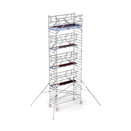 Torre Andamio PRO DOBLE SAFE 135x305 - 10,20 m Altura de trabajo