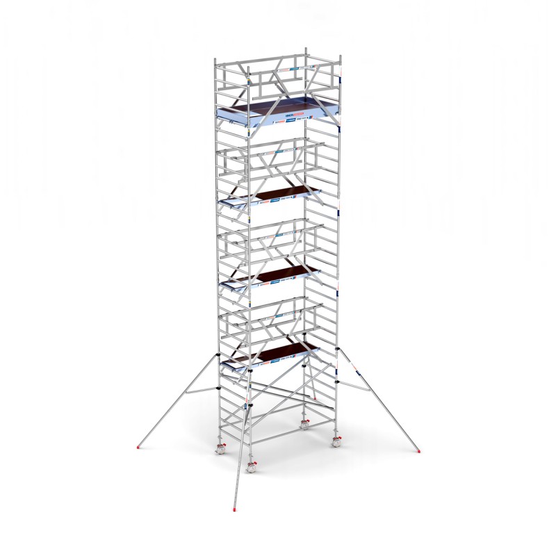 Torre Andamio PRO DOBLE SAFE 135x250 - 10,20 m Altura de trabajo