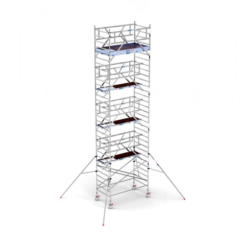 Torre Andamio PRO DOBLE SAFE 135x250 - 10,20 m Altura de trabajo