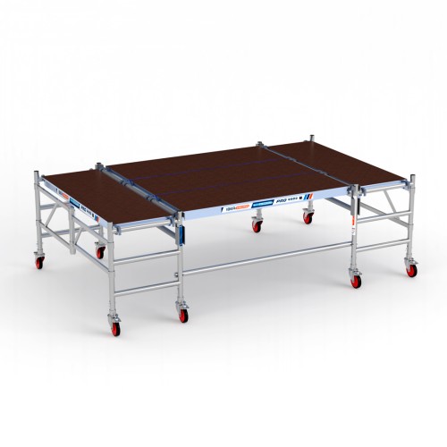 Andaime multiplataforma READY de 190x340 altura de trabalho 3 metros.