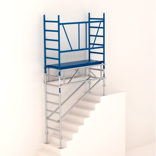 Kit XL Salvaescaleras para andamios 75x190 altura 115-165 cms