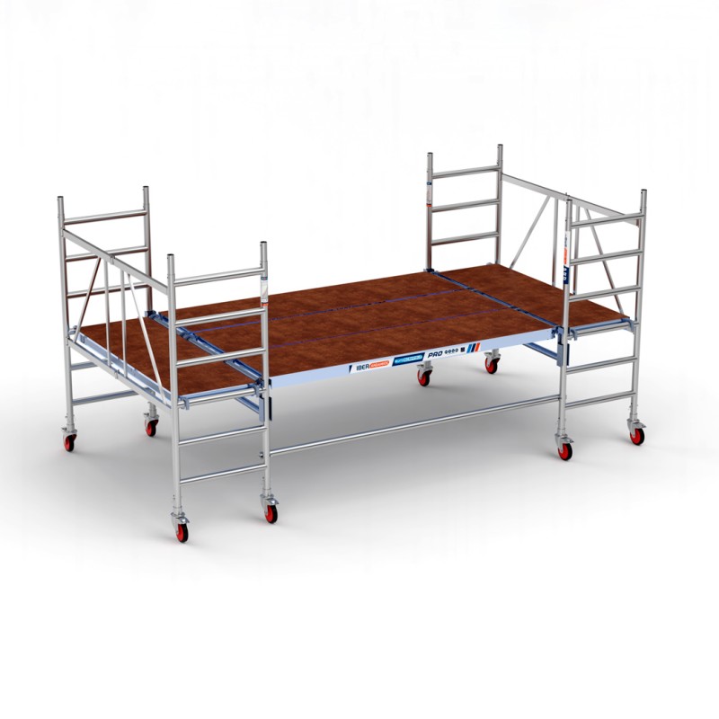 Andaime dobrável Multiplataforma 190x400 - 3,00 m altura de trabalho