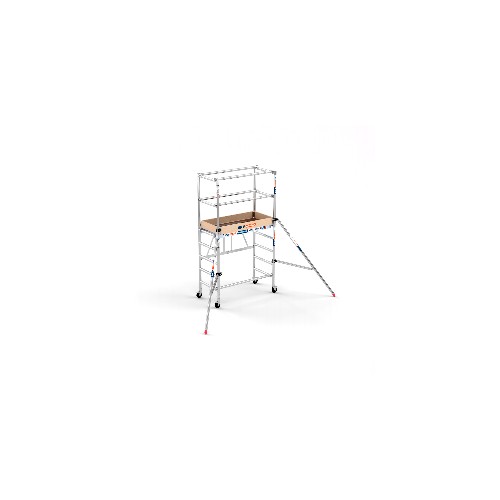 Andaime dobrável COMPACT MODULO 1+2 - 75x150 - 3,50 m AT com 2 estabilizadores