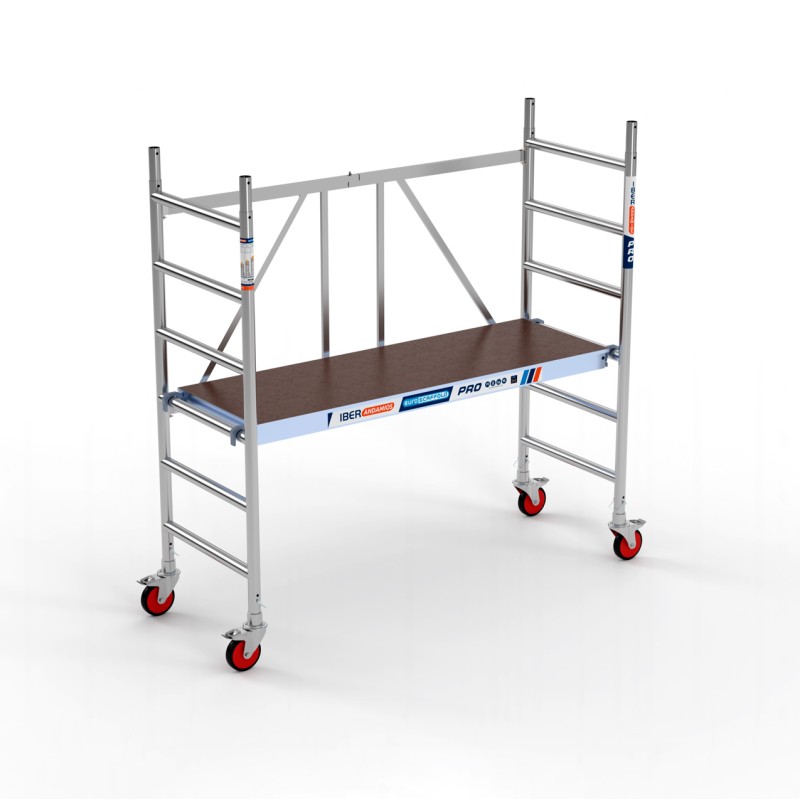 Andamio plegable 75x190  3 m Altura de trabajo. Plataforma S/T