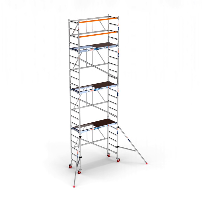 Andaime dobrável PRO 75x190 - 7,50 m de altura de trabalho
