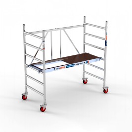 Andaime dobrável 90 CT36 PRO 90x190 plataforma com escotilha - 3,00 m de altura de trabalho