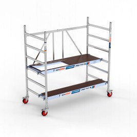 Andaime dobrável 90x190 Plat. 190 C/T + Plat. 30 cm - 3,00 Altura de trabalho