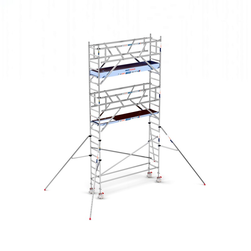 Torre Andamio PRO DOBLE SAFE 75x305 - 7,20 m Altura de trabajo