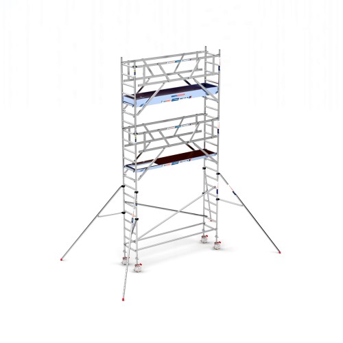 Torre Andamio PRO DOBLE SAFE 75x305 - 7,20 m Altura de trabajo